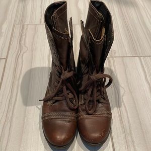 Steve Madden Troopa Combat Boots